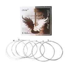 6pcs E104 Electric Guitar Strings 008-038 Plated Steel Core Nickel Alloy Wound 2024 - buy cheap