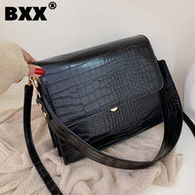 [BXX] Stone Pattern PU Leather Crossbody Bags For Women  Summer Brand Designer Shoulder Messenger Bag Female Handbags HI917 2024 - buy cheap