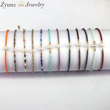 10PCS, Minimalism Thin Bohemian Miyuki Bracelet Femme Bracelets for Women Pearl Bracelet Crystal Miyuki Beads Jewelry 2024 - buy cheap