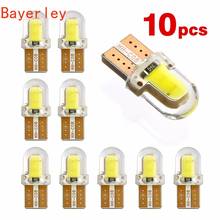 10pcs LED W5W T10 194 168 W5W COB 8SMD Led Parking Bulb Auto Wedge Clearance Lamp CANBUS Silica Bright White License Light Bulbs 2024 - buy cheap