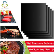 3/5PCS Non-stick BBQ Grill Mat 40x60cm,30x40cm Baking Mat Cooking Grilling Sheet Heat Resistance Easily Cleaned Baking Tools ZXH 2024 - buy cheap