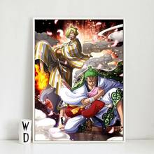 Wall Art Sanji Zoro Wano One Piece Cool HD Printed Pictures Canvas Home Decor Modular Painting No Frame Cuadros For Living Room 2024 - buy cheap