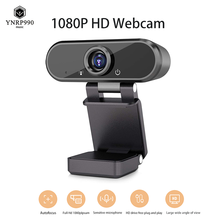1080P HD веб-камера С микрофоном для настольных компьютеров с разъемом USB для игры в прямом эфире записывать видео звонок конференции работа мини веб-камера 2024 - купить недорого