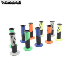 Universal 22mm Handle Bar 7/8" Motorcycle Handle Grips Rubber Moto GP handlebar GRIPS FOR KLX YZF SX CRF 2024 - buy cheap