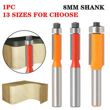 1Pc 8mm Shank Flush Trim Router Bit With Top Bearing Carbide Straight Milling Cutters Woodworking Tools Cheap Price 2024 - buy cheap