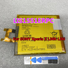 Bateria Original Para SONY Xperia Z c6602 L36h L36i SO-02E C6603 S39H LIS1502ERPC LIS1551ERPC Genuine Substituição 2330mAh 2024 - compre barato