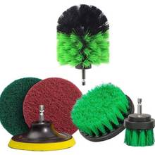 6Pcs Drill Brush Kit Power Scrubber Brush Scouring Pads and Scrub Sponge All Purpose for Car Sofa Kitchen Bathroom Etc 2024 - buy cheap