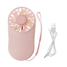 Mini Portable Pocket Fan Rechargeable USB Cool Air Hand Held Travel Cooling DC Outdoors Tool K1AD 2024 - buy cheap
