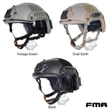 Fma-capacete de airsoft, capacete marítimo, tático, abs, militar, equipamento para combate, engrenagem, martime, série, preto 2024 - compre barato
