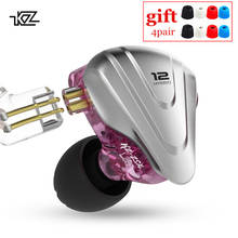 KZ ZSX Terminator Metal Earphones 5BA+1DD Hybrid HIFI In-ear Bass Earbuds Sport Metal In-Ear Monitor Noise Cancelling Earphones 2024 - buy cheap