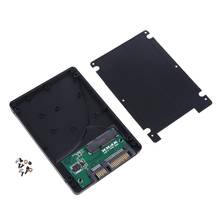 7mm mSATA SSD to 2.5 Inch SATA Adapter Enclosure Converter Plastic Hard Disk Drive Box External HDD Case 2024 - buy cheap