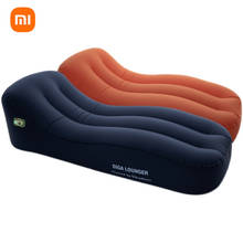 Xiaomi-sofá inflável youpin, espreguiçadeira inflável, bomba de ar, para acampamento, caminhada, ideal para piscina e festivais 2024 - compre barato
