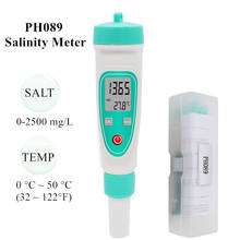 PH098 Salt Meter Pen Type Salinity Tester Salinometer Water Quality Analyzer Salinity Tester for Food Freshwater Aquarium 30%off 2024 - buy cheap