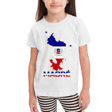 Camiseta divertida para niños, prenda De vestir, con inscripción De Mayotte En Mahorais (BBR) (maoré), talla europea, R278 2024 - compra barato