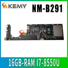 NM-B291 Laptop motherboard for Lenovo YOGA 920-13IKB original mainboard 16GB-RAM I7-8550U 2024 - купить недорого