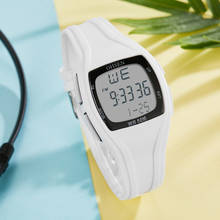 Digital Led Women Sport watches Fashion White silicone waterproof Lady Watch girl boy wristwatch relogio feminino 2024 - buy cheap