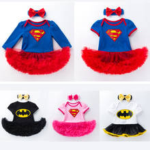 Malapina Newborn Toddler Boy Girl Jumpsuit Jumpsuit Cotton Superman Batman Bodysuit Suit Clothes Set 0-24M Kids Clothes 2024 - buy cheap