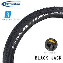 Schwalbe-neumático de bicicleta con conector negro de alambre de acero para niños, vehículo de equilibrio, vehículo todoterreno de 20x1,90, rueda pequeña de diámetro, 12x1,90 2024 - compra barato