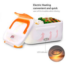 Electric Heating Car Lunch Box 12V Portable Food Storage Bento Box Food Warmer Container for School Office Home Dinnerware 2024 - buy cheap