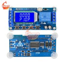 Módulo de relé de temporizador de ciclo de desconexión de retardo de 5V CC, pantalla Digital LCD, interruptor de relé de retardo de tiempo ajustable para automatización del hogar 2024 - compra barato