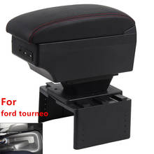 Para ford tourneo consola central caixa de braço carro universal acessórios modificação levantadas dupla com USB 2024 - compre barato