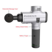 Phoenix A2 Muscle Massage Gun Deep Tissue Massager Therapy Gun Exercising Muscle Pain Relief Body Shaping 2024 - buy cheap