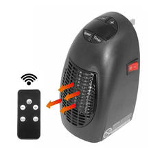 Portable Electric 400W Ceramic Air Heater for Office Quiet Fan Heater Air Blower Warmer with Remote Controller for Home Truck 2024 - buy cheap