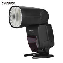 Yongnuo-flash para câmera, flash speedlite ettl com tela lcd, sem fio, 2.4g integrado, para câmeras canon 2024 - compre barato