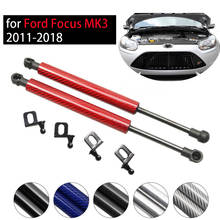 for Ford Focus Mk3 C346 2011-2018 Front Bonnet Hood Dampers Modify Gas Struts Lift Supports Shock Accessories Absorber Rod Prop 2024 - buy cheap