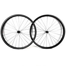 Roda de bicicleta mtb sem câmara de ar, 29er assimétrica xc/am, 30x24mm, dt 180s, 110x15, 148x12, reforço de disco de carbono, raios de liga de titânio 2024 - compre barato