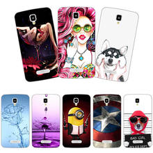 Soft tpu Silicone Printed Cell Phone Case Cover For Lenovo A2010 A 2010 Colorful Back Covers cute Cartoon Flower pattened Case 2024 - buy cheap