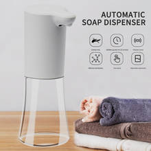 Dispensador automático de jabón líquido, equipo de baño, espuma de inducción Vertical sin contacto, eléctrico, 300ml 2024 - compra barato