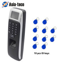 Puerto USB TCP/IP DE ACCESO biométrico RFID con huella dactilar, Control de acceso del usuario, tiempo de asistencia del empleado, Control de acceso, 3000 2024 - compra barato
