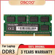 Ram ddr3 do portátil 4gb 2gb 8gb 1600mhz SO-DIMM dram oscoo garantia da vida 2024 - compre barato