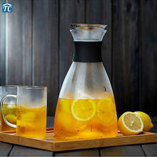 1000ml/1500ml Heat-resistant Borosilicate Glass Water Pot Kettle Tea Large Capacity Lemon Juice Pots Boiling Water Cold Carafe 2024 - buy cheap
