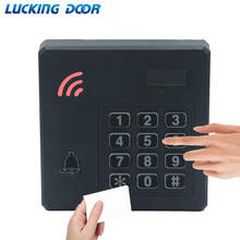 LUCKING-lector de identificación IC para puerta, bloqueo de puerta de entrada de proximidad, teclado de Control de acceso, impermeable, RFID, 125Khz, 13,56 Mhz, 2000 usuarios 2024 - compra barato