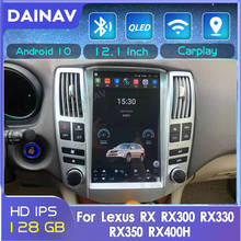 128GB Touch Screen Android Car Multimedia Video Player Stereo For lexus rx300 RX330 RX400h Car Radio DVD GPS navigation 2024 - buy cheap