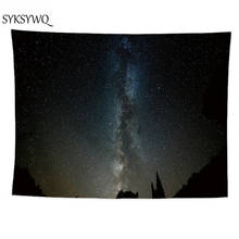 hippie tapestry starry wall hanging psychedelic tapestry wall carpet new arrival 2020 fabric wall cloth 2024 - buy cheap