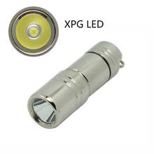 Mini chaveiro lanterna led recarregável, lanterna led micro usb de bolso com flash light, lâmpada forte, lanterna super pequena embutida 2024 - compre barato