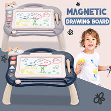 Kids Magnetic Drawing Board With Holder Graffiti Erasable Painting Tools Drawing Tablet Develop Intelligence Educational Toys 2024 - buy cheap