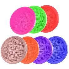 34cm PVC Yoga Massage Cushion Mat Balancing Wheel Cushiest Pad Riot Thickening Yoga Balance Mat Foot guo Rehabilitation Pad 2024 - buy cheap