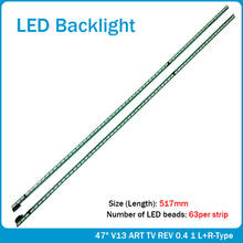 LED Backlight strip for LG 47" V13 ART TV REV 0.4 1 L+R-Type 6920L-0001C 47LA660S 47LA690S 47E700S 47LM6700E LC470EUG 2024 - buy cheap