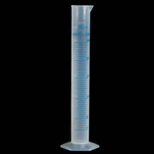 1 Pc Plastic Measuring Cylinder Laboratory Test Graduated Liquid Trial Tube Jar Tool New 2024 - buy cheap