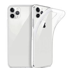 Slim 0.3mm Crystal Clear Soft Silicone Transparent TPU Case Cover ForApple iphone 11 Por MAX Fundas Protector For iphone 11 2024 - buy cheap