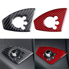 Cubierta de botón de bloqueo de puerta Interior de coche, embellecedor de fibra de carbono ABS para Audi TT 8N 8J Mk1 Mk2 Mk3 TTRS 2008 2009 2010 2011 2012-2014 RHD 2024 - compra barato