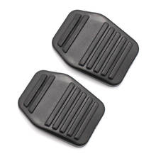 Car Styling 2PCS Rubber Brake Clutch Black Skid-proof Pedal Cover Pads Covers For Ford Transit MK6 MK7 2000-2014 6789917 2024 - buy cheap