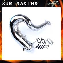 Alloy Muffler Silenced Exhaust Pipe for 1/5 Scale HPI KM ROVAN Mcd Gtb Racing Baja 5B 5T 5sc Ss Truck Rc Car Parts 2024 - buy cheap