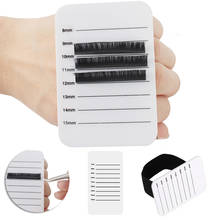 5PCS Eyelash Tablet Lash Holder Eyelash Extension Eye Lash Tray Grafting False Eyelashes Stand Pad Pallet Stand Lashes Supplies 2024 - buy cheap