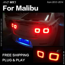 AKD estilo de coche lámpara de cola para Chevrolet Malibu cola luces 2012 Malibu LED Faro de cola DRL señal freno reverso auto Accesorios 2024 - compra barato