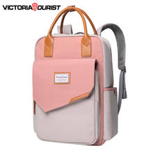 Victoriatourist Backpack women fashion backpack Multi-layer space versatile for travel leisure work school 15.6” laptop suitable 2024 - buy cheap
